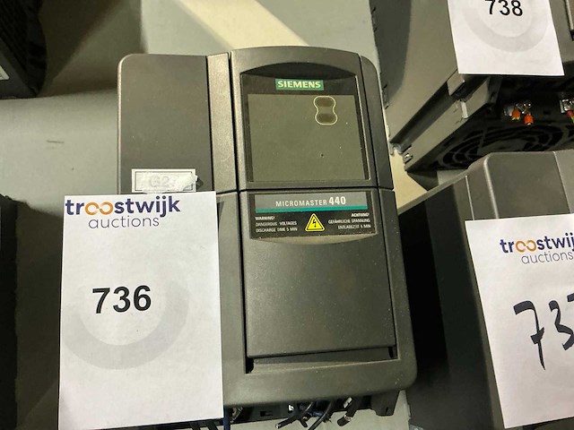Siemens micromaster 440 frequentieregelaar - afbeelding 2 van  4