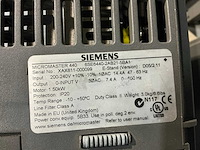 Siemens micromaster 440 frequentieregelaar - afbeelding 4 van  4