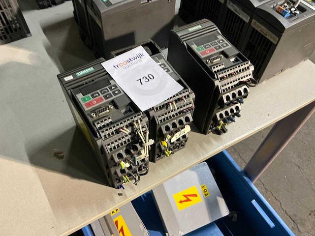 Siemens micromaster vector frequentieregelaar (3x) - afbeelding 1 van  7