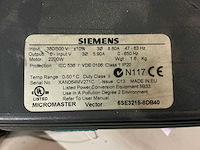 Siemens micromaster vector frequentieregelaar - afbeelding 4 van  4