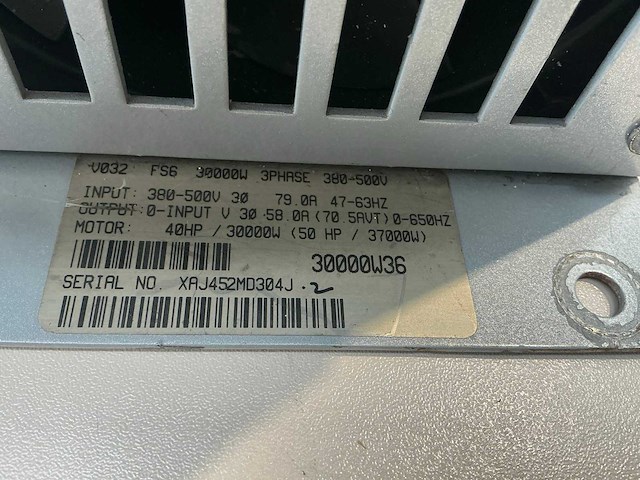 Siemens midi master 6se3125-5dj40 frequentieregelaar - afbeelding 5 van  7