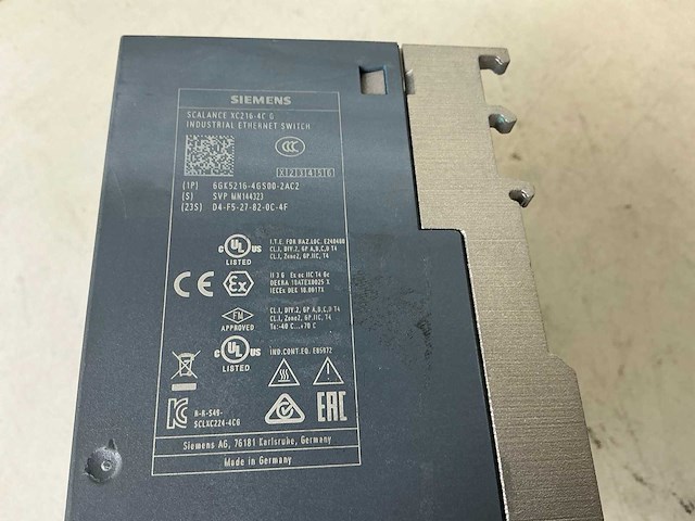 Siemens scalance xc216-4c g industrial ethernet switch (2x) - afbeelding 5 van  8