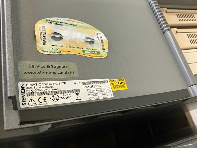 Siemens simatic 847b pc rack - afbeelding 7 van  7
