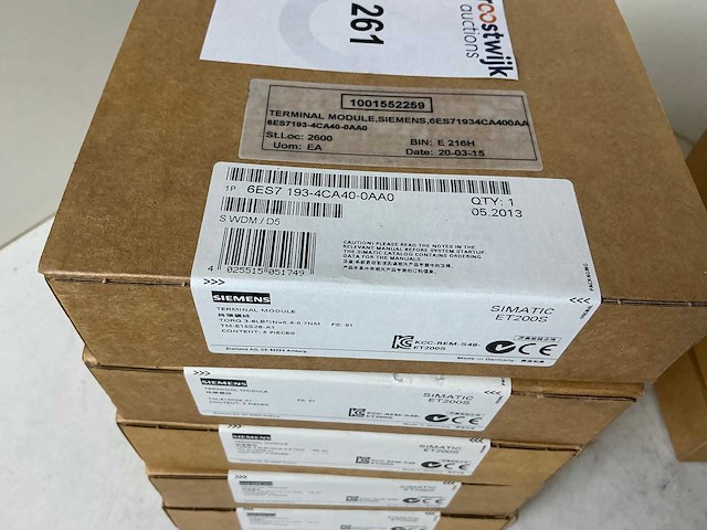 Siemens simatic et200s terminal module (10x) - afbeelding 5 van  6
