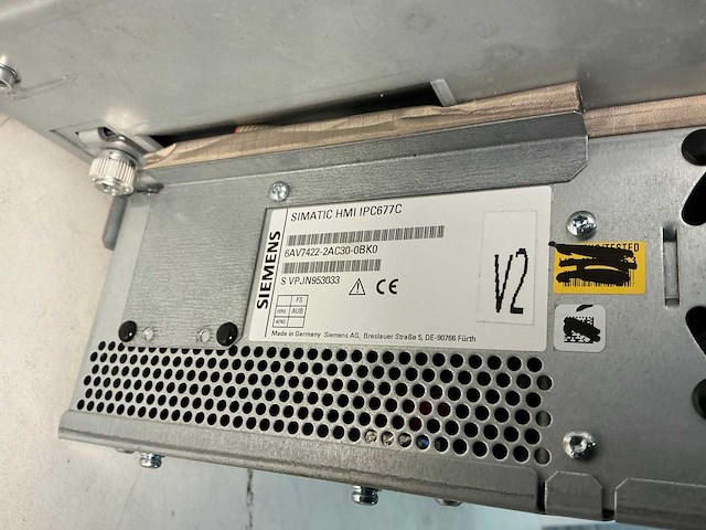 Siemens simatic hmi ipc677c bedieningspaneel - afbeelding 7 van  7