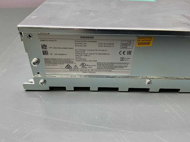 Siemens simatic industrial pc - afbeelding 2 van  4