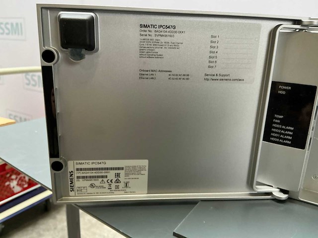 Siemens simatic industrial serverrack - afbeelding 2 van  2