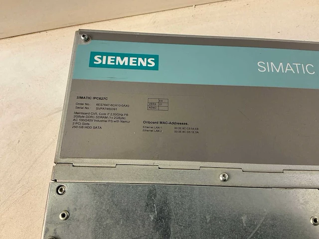 Siemens simatic ipc627c box pc (2x) - afbeelding 3 van  9