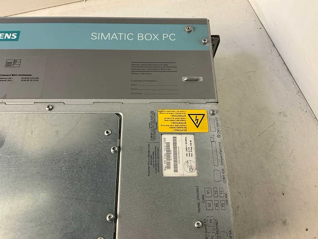 Siemens simatic ipc627c box pc (2x) - afbeelding 4 van  9
