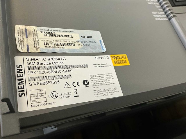 Siemens simatic ipc847c pc rack - afbeelding 7 van  7
