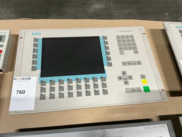 Siemens simatic mp270 bedieningspaneel - afbeelding 1 van  4