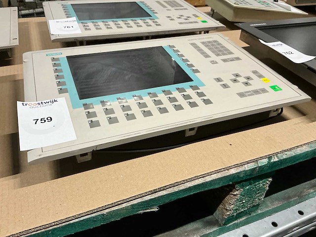Siemens simatic mp270b key-10’’ tft bedieningspaneel - afbeelding 3 van  4