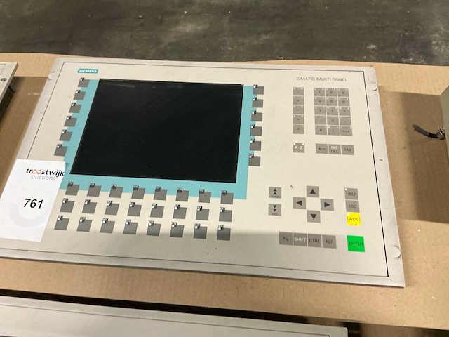 Siemens simatic mp270b key-10’’ tft bedieningspaneel - afbeelding 1 van  4