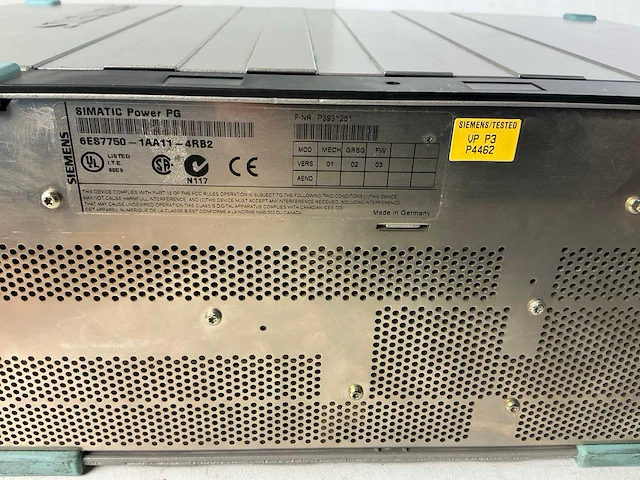 Siemens simatic pg 6es7750-1aa11-4rb2 industriële programmeer-laptop - afbeelding 9 van  9