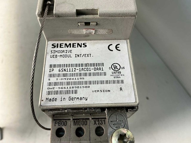 Siemens simodrive 6sn1112-1ac01-0aa1 ueb interface modul (2x) - afbeelding 3 van  7