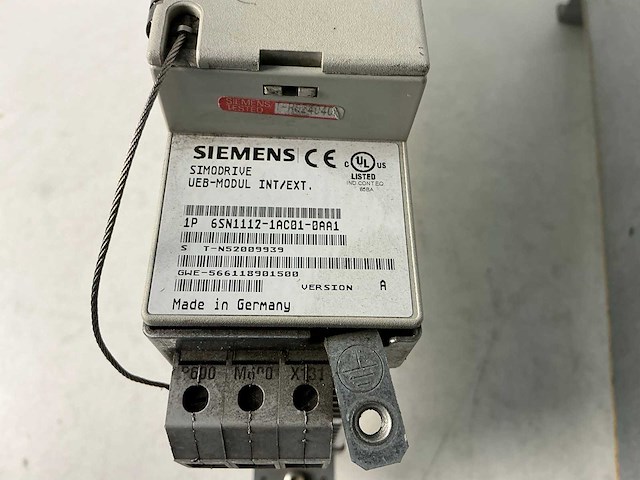 Siemens simodrive 6sn1112-1ac01-0aa1 ueb interface modul (2x) - afbeelding 4 van  7