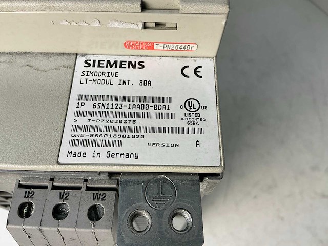 Siemens simodrive 6sn1123-1aa00-0da1 lt module - afbeelding 5 van  5
