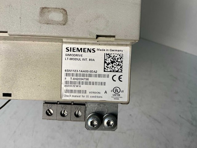 Siemens simodrive 6sn1123-1aa00-0da2 line transistor module - afbeelding 6 van  6