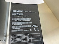 Siemens sinamics 6sl3100-1ae31-0ab0 braking module (2x) - afbeelding 3 van  5
