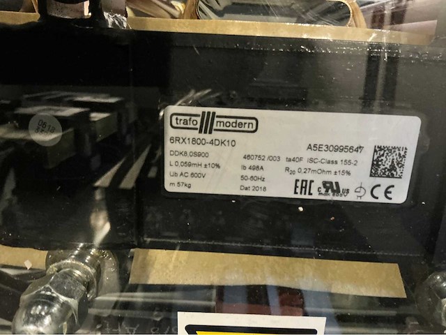 Siemens sinamics dcm 6ra8078-6ds22-0aa0 frequentieregelaar met schakelkast - afbeelding 3 van  16