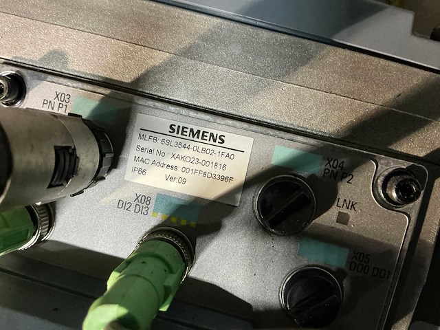 Siemens sinamics g110m frequentieregelaar (2x) - afbeelding 5 van  9