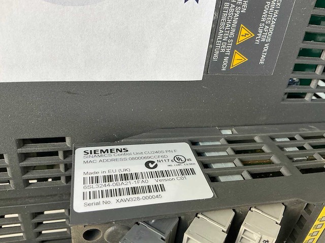 Siemens sinamics power module 250 6sl3224-0be31-1aa0 frequentieregelaar - afbeelding 6 van  6