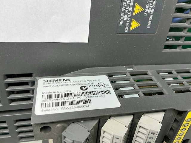 Siemens sinamics power module 250 6sl3225-0be31-1aa1 frequentieregelaar - afbeelding 7 van  7