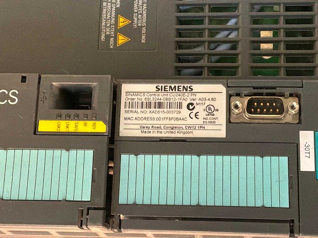 Siemens sinamics power module 250 frequentieregelaar - afbeelding 8 van  9