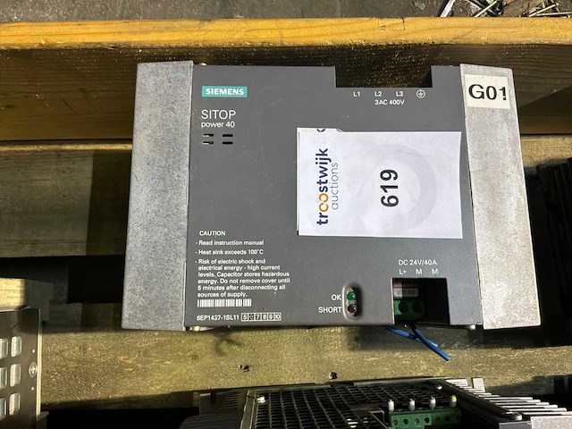 Siemens sitop power 40 stroomvoorziening (3x) - afbeelding 2 van  13