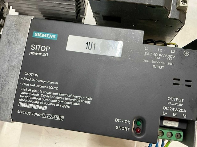 Siemens sitop power supply (7x) - afbeelding 3 van  8