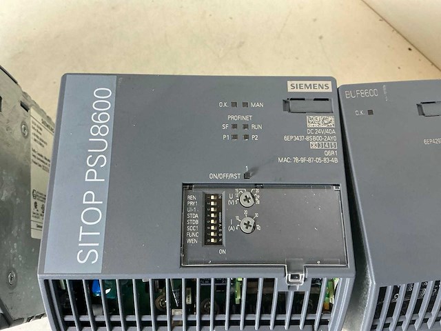 Siemens sitop psu8600 power supply (2x) - afbeelding 5 van  8