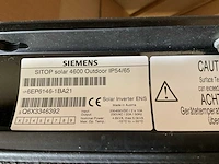 Siemens sitop solar 4600 omvormer - afbeelding 7 van  9
