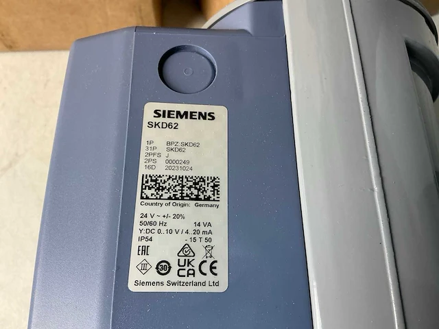 Siemens skd62 electrohydraulic actuator (2x) - afbeelding 8 van  8