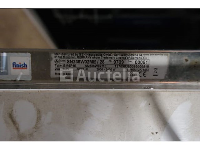 Siemens sm6ps1 ingebouwde vaatwasser - afbeelding 5 van  10