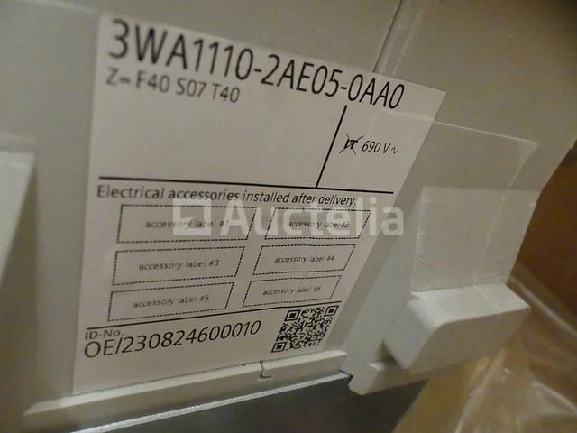 Siemens stroomonderbreker - 3wa1110-2ae05-0aa0 - afbeelding 5 van  9