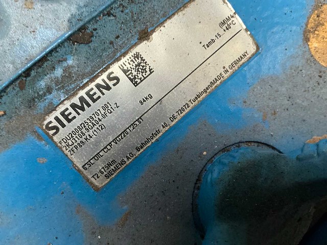 Siemens tandwielkast - afbeelding 3 van  4