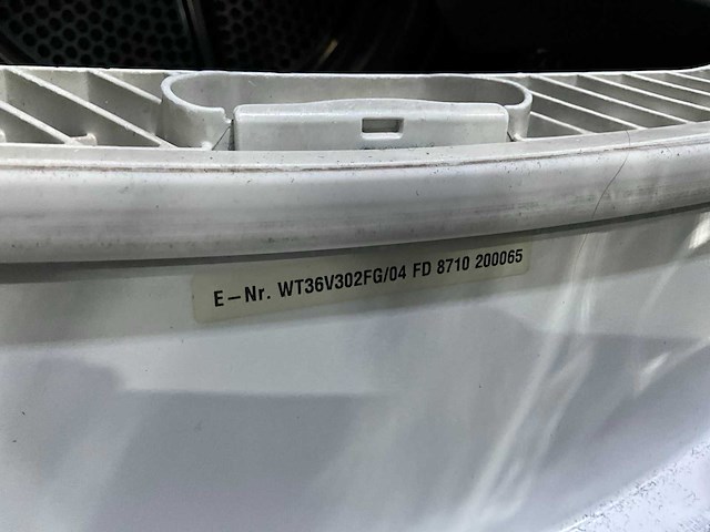 Siemens wt36v302fg droogkast - afbeelding 3 van  6