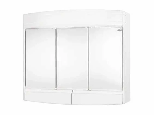 Sieper topas eco 3-deurs spiegelkast wit met verlichting - afbeelding 5 van  5