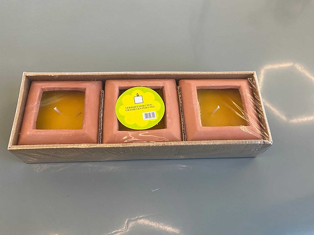 Sier kaarsen voor insekten bestrijding (72x) - afbeelding 2 van  3