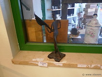 Sierbeeld in metaald - afbeelding 1 van  2