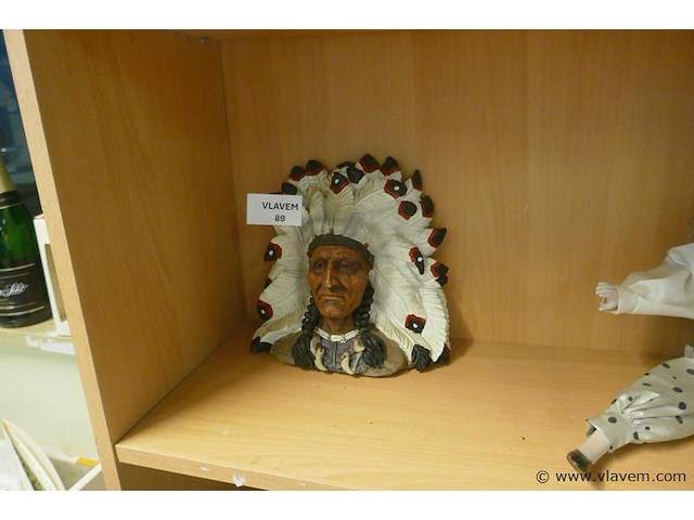 Sierbeeld indiaan - afbeelding 1 van  1