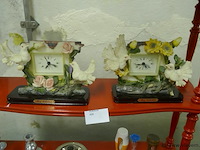 Sierbeeld met uurwerk - afbeelding 1 van  1