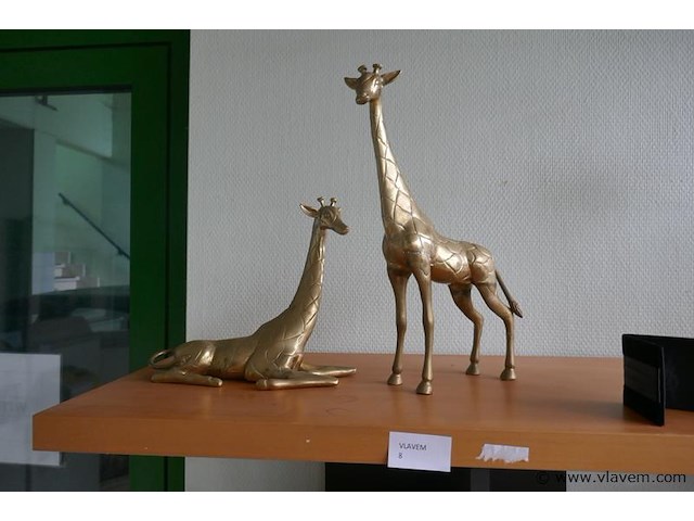 Sierbeelden in massief koper - afbeelding 1 van  1