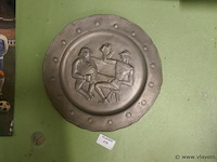 Sierbord in tin - afbeelding 1 van  1