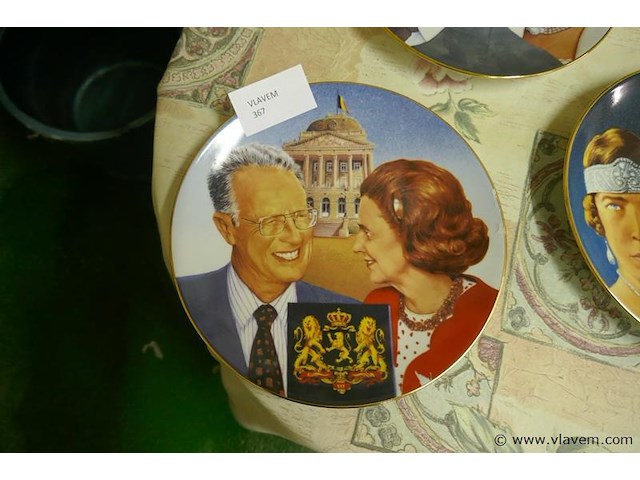 Sierbord koningshuis - afbeelding 1 van  1