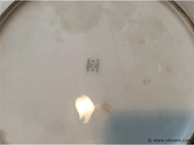 Sierbord limoges - afbeelding 2 van  3