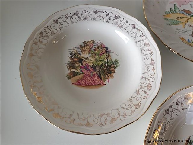 Sierborden. 5 stuks - afbeelding 2 van  6