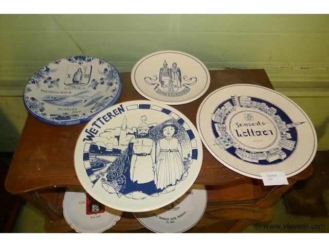 Sierborden van wetteren - afbeelding 1 van  1