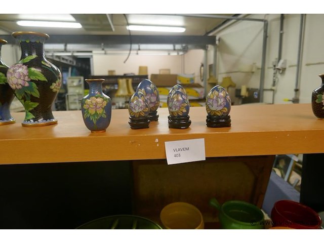 Siereitjes met vaasje - afbeelding 1 van  1