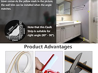 Sierlijst wit-goud - afbeelding 5 van  5